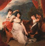 Sir Thomas Lawrence Mrs Henry Baring and her Children oil painting